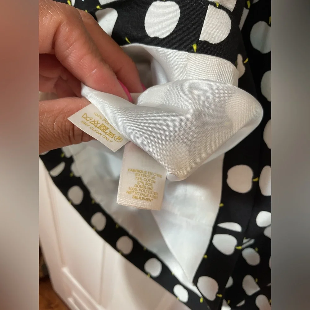 Kate Spade Domino Apple sheath dress Size 0 sleeveles - Picture 7 of 14